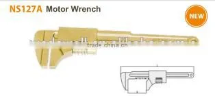 Anti spark tools; High quality non-sparking motor wrench/ spanner; Die forged;China Manufacturer;OEM service; No MOQ