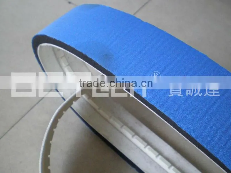 Conveyor Belt Coated Foam with Blue Cloth