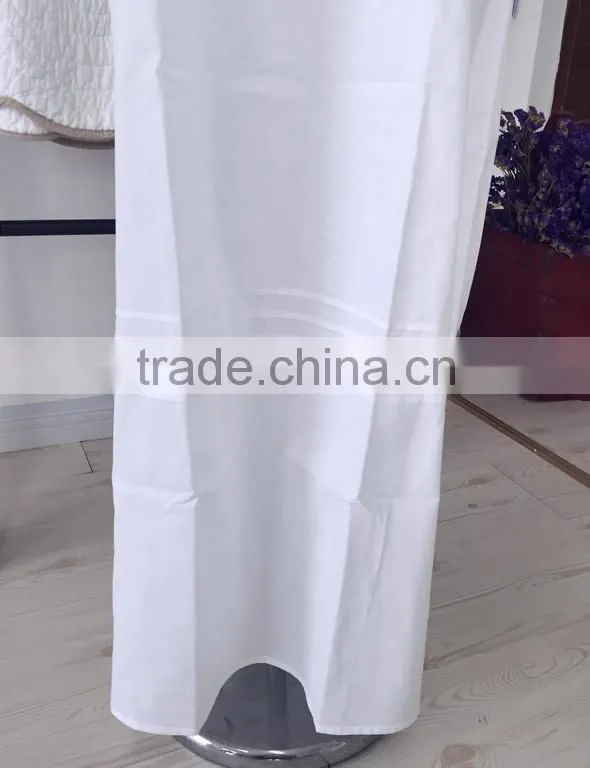 High Quality White Cotton Sleepwear Nightgown