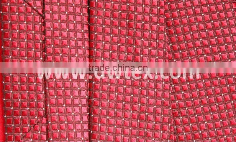 Man or lady red paisley silk tie