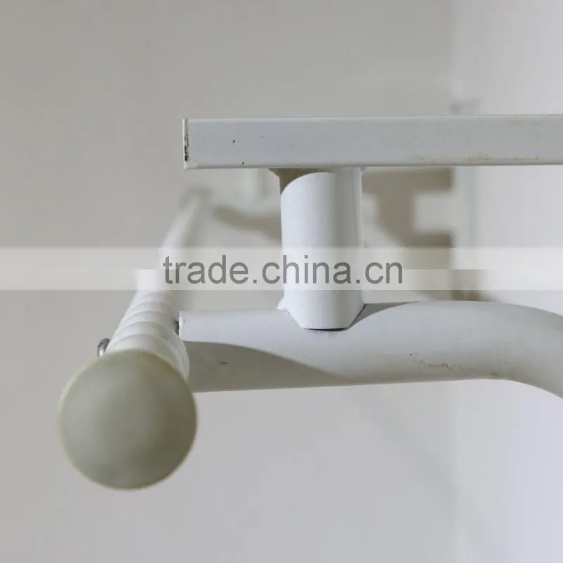Metal clothes hanging stand wall mounted clothes hanger rack