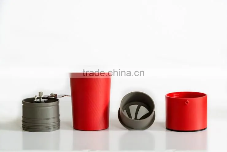 creative best selling portable coffee maker with logo printing portable espresso coffee maker