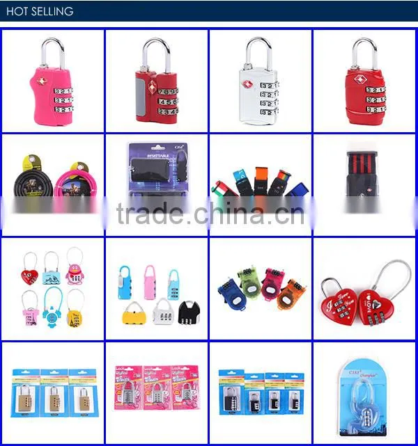 Hot sale plastic tsa luggage lock tsa550 tsa lock