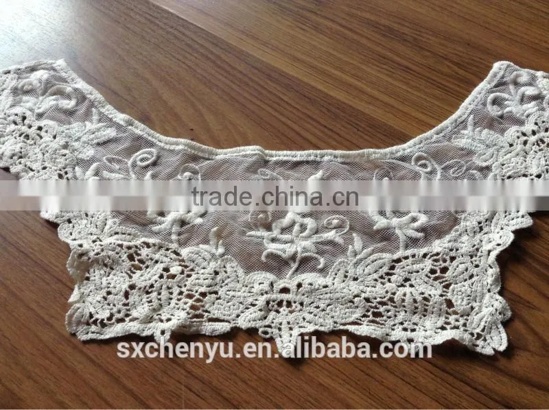 PFD Macrame Embroidery Collar