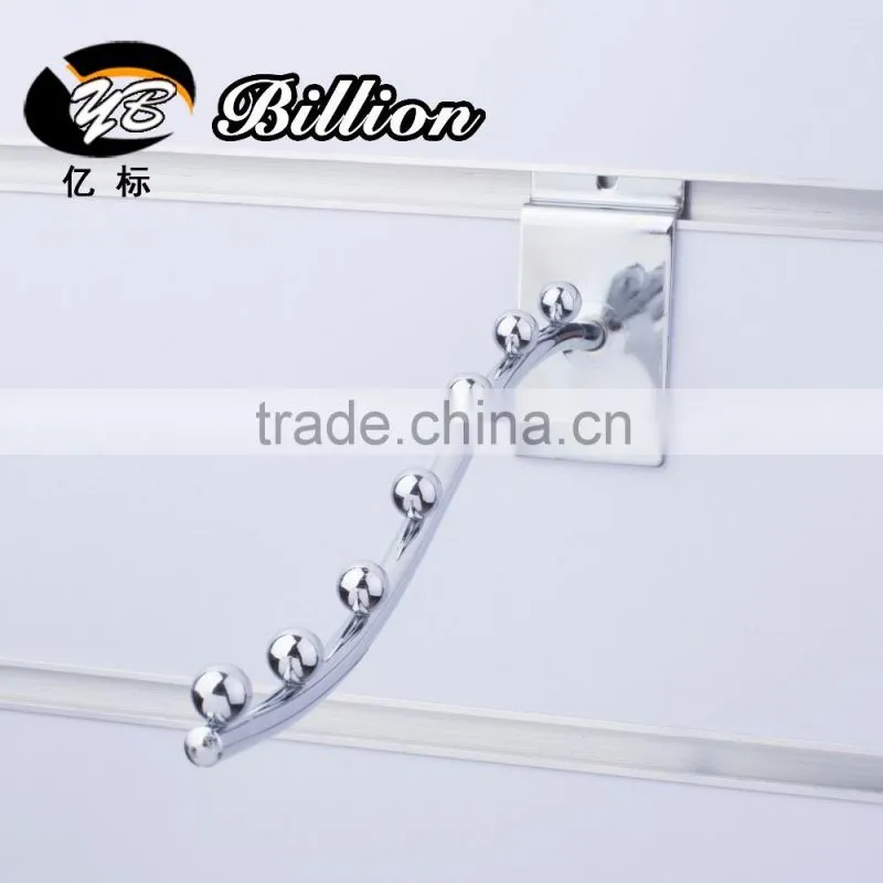 Strong power square display stand hooks heavy duty clothing hook