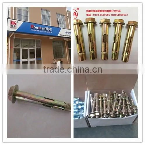 Chian handan fastener manufacturer zinc plated hex nut