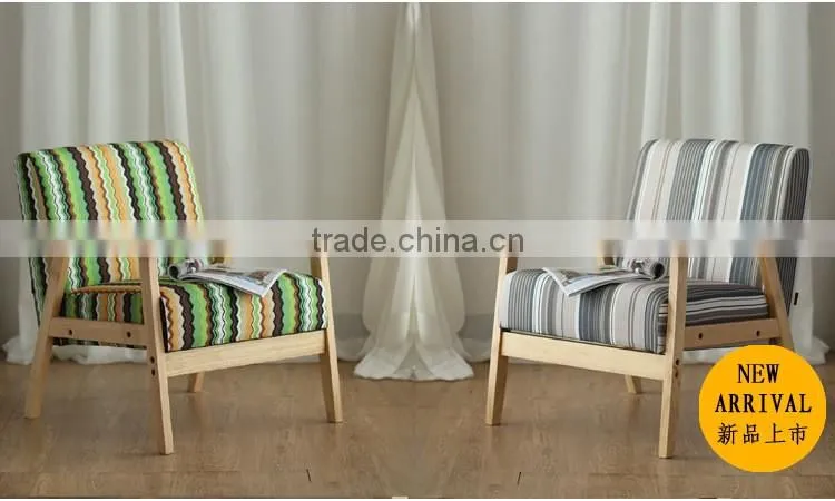 Small apartment Fabric comfortable sofa chair Y194