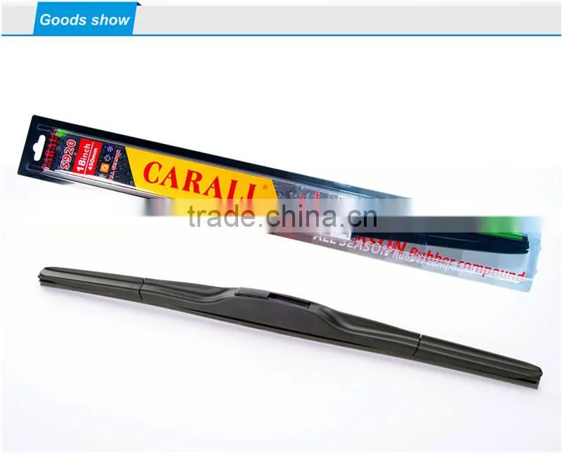 Universal hybrid windshield wiper blade cover in all length 14"-26"