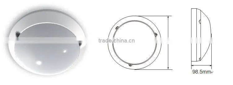 SK605 New !!! 360 degree ceiling mounted microwave sensor lamp,time delay ,dimmable sensor lamp
