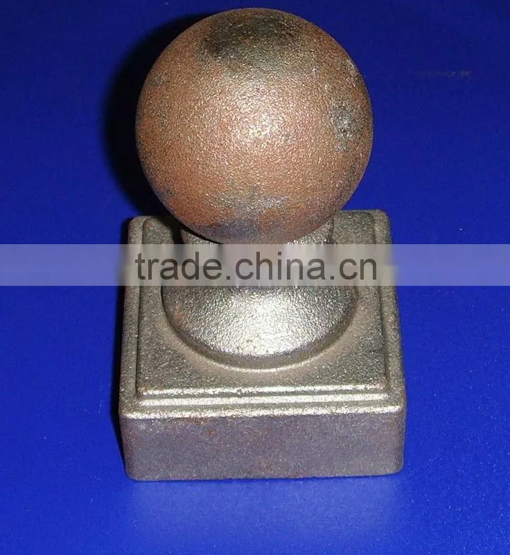 garden wall fence finial cast aluminum