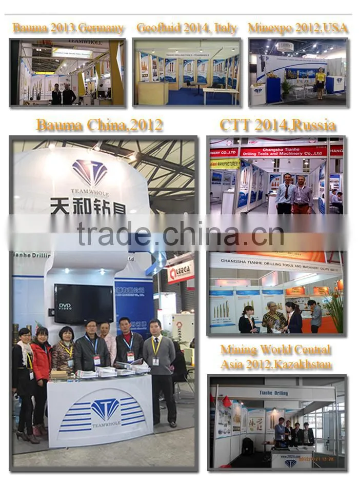 ODEX system for dth casing drilling in unstable overburden rock formations