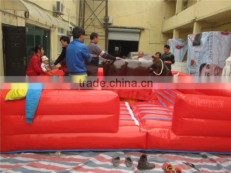 cheap price inflatable mechanical bull riding for sale