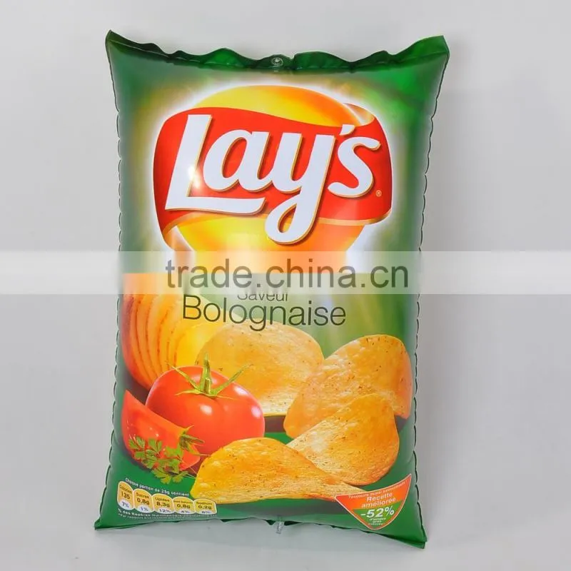 advertising inflatable oatmeal packing bag