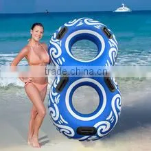 Inflatable Chocolate Dount Swimming Ring Float