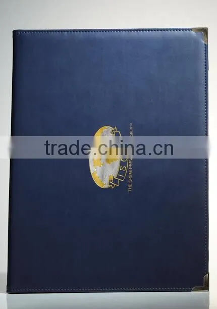 top quality leather material diploma cover promotional diploma cover custom diploma cover with custom hot stamped logo
