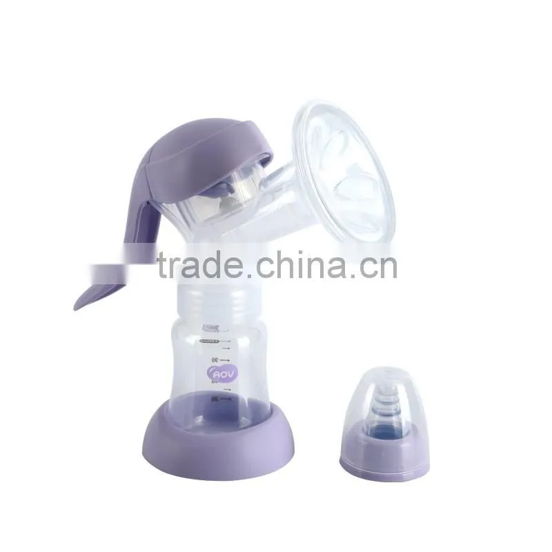 New design AOV 6811 manual breast pump BPA FREE Hot Sale