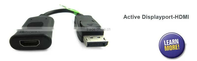2016 new arrival display port to vga adapter