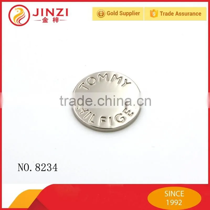 Custom various type decorative metal rivet with logo
