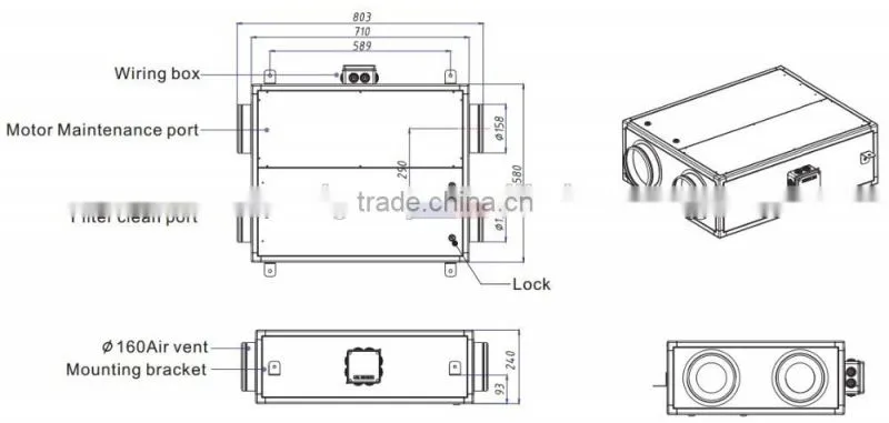 E200 Heat Recovery Ventilator