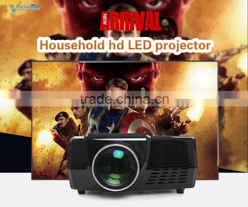 Professional manufacturer HD Home theater lcd Projector HDMI,USB,AV port,2800 Lumens LED projector