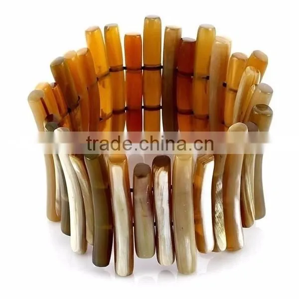 High quality eco-friendly nice buffalo horn necklace jewelry made in Viet Nam