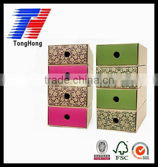 Latest design good quality hand made paper pillow box for sale