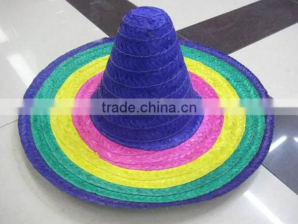 Custom Fashion Sombrero Mexican Straw Hat
