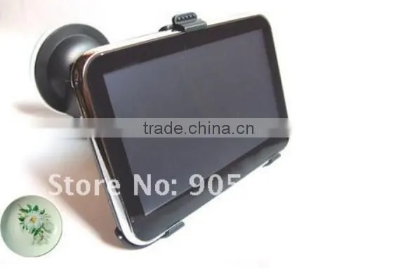 cheapest 8GB touch screen Slim car 4.3 inch GPS tracker Touch Screen FM transmitt