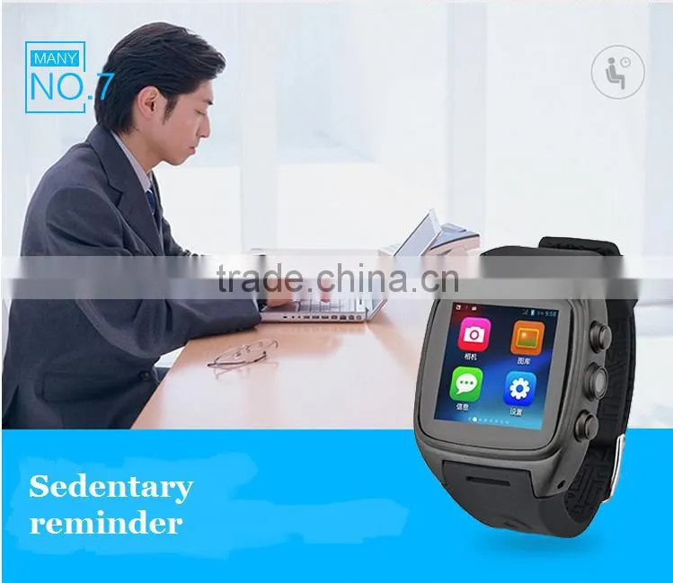 Hot sale gps tracking system waterproof 3G watch smart
