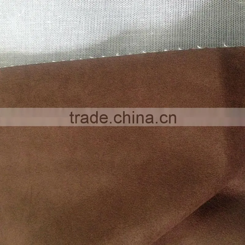 peach skin combined woven fabric