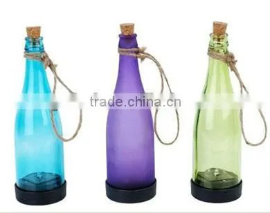 Solar Bottle Light in different colors