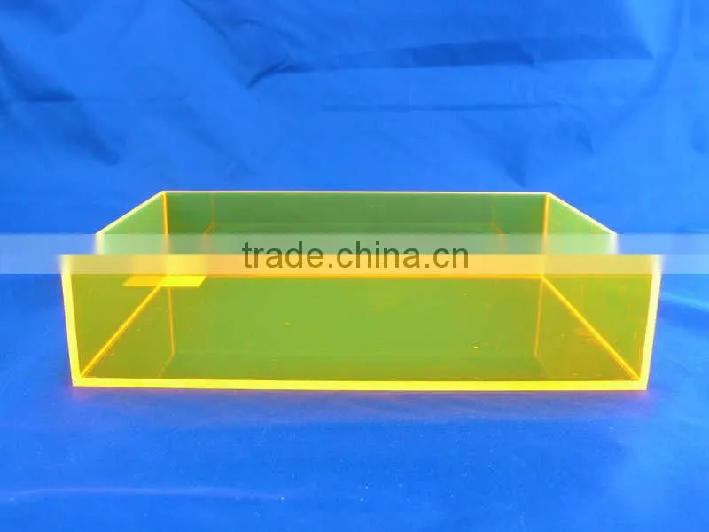 Practical acrylic coin tray