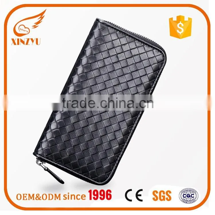 soft leather fashion women wallet ladies clutch purse