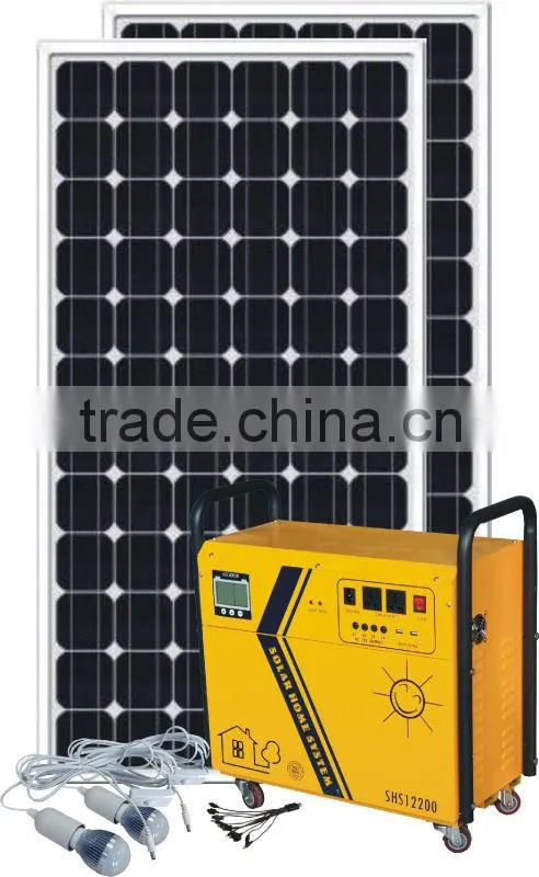 small systerm high power solar dc power system new design 1kw portable solar generator