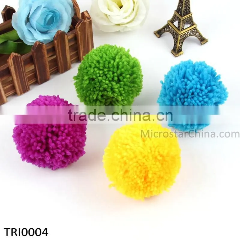 Custom Size Cassimere Pom Poms Pompom