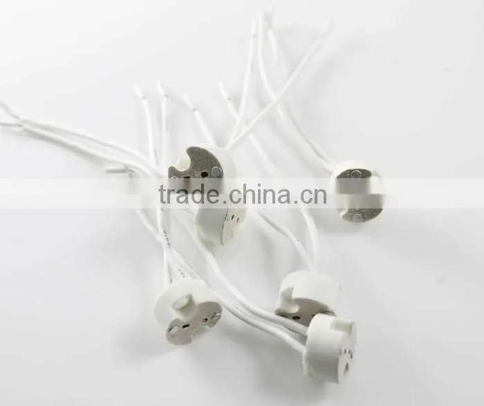 ceramic materials gu10 socket CE quality