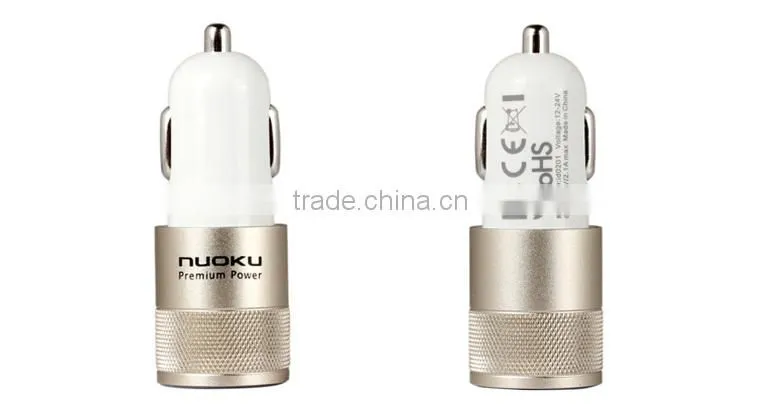 2.1A Dual USB Port Car Charger For IPhone 6 /Plus/5S /IPad/Air/Mini/Samsung /Galaxy s5/ Nexus/HTC