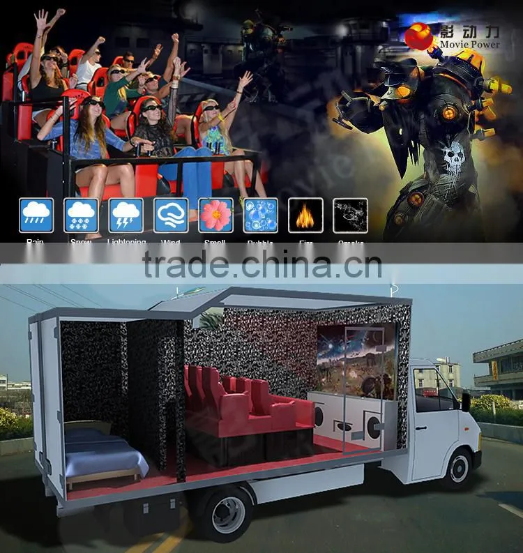 School documentaries movies from truck mobile 5d cinema popular to studends