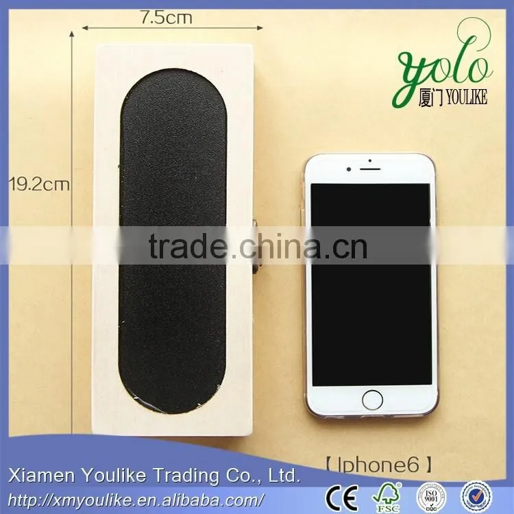 retro wooden clasp black and white board pen boxes Creative multi-function receive a pencil case