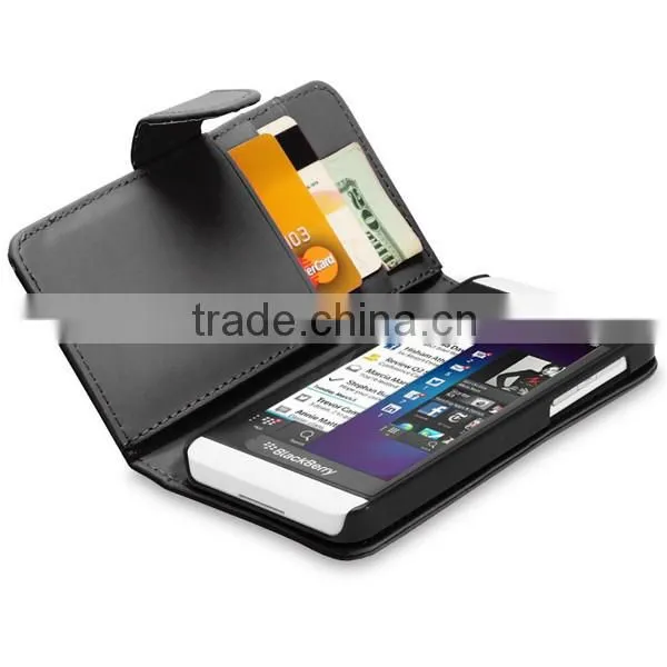 Cover Protective mobile phone case for blackberry z30 Book phone Case Cover
