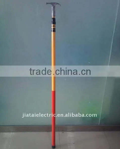 Fiberglass Telescopic Hot Stick operating rod linemen's tool
