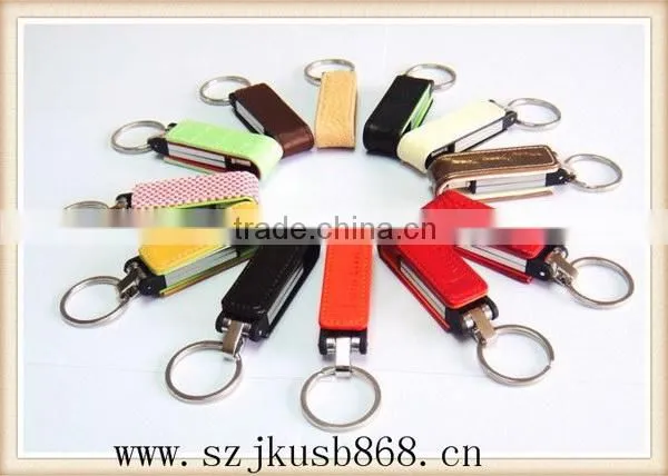Classic design top quality usb pen drive wholesale leather