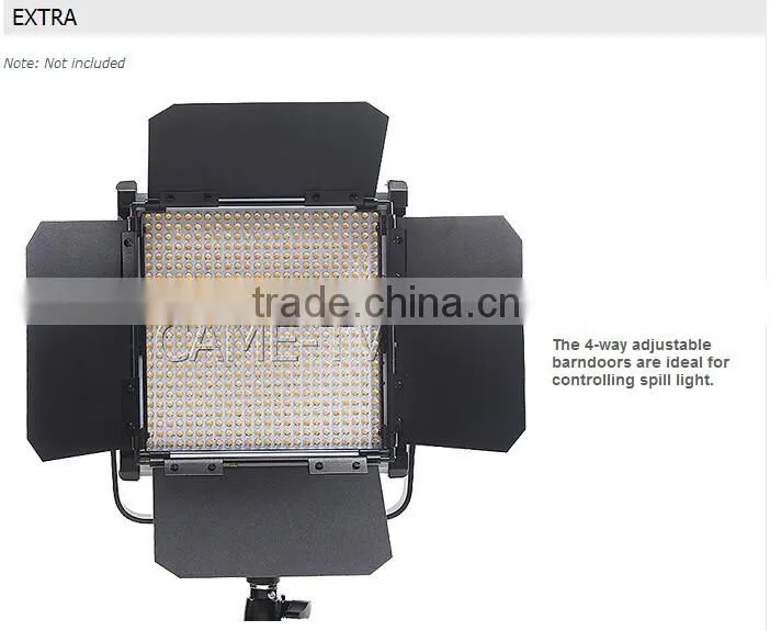 CAME-TV 576B Bi-Color LED Panels video Light (3 Piece Set)