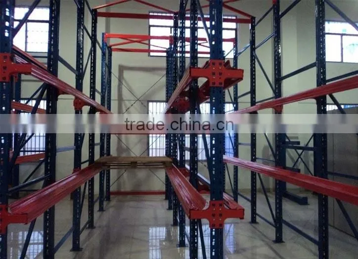 Adjustable Drive-in Heavy Duty Warehouse Rack