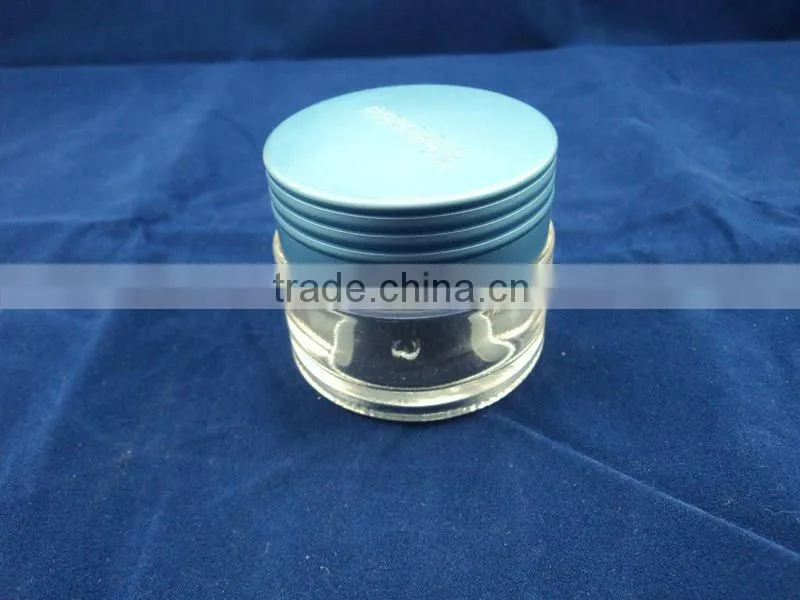 2 oz cosmetic cream glass jar with lid