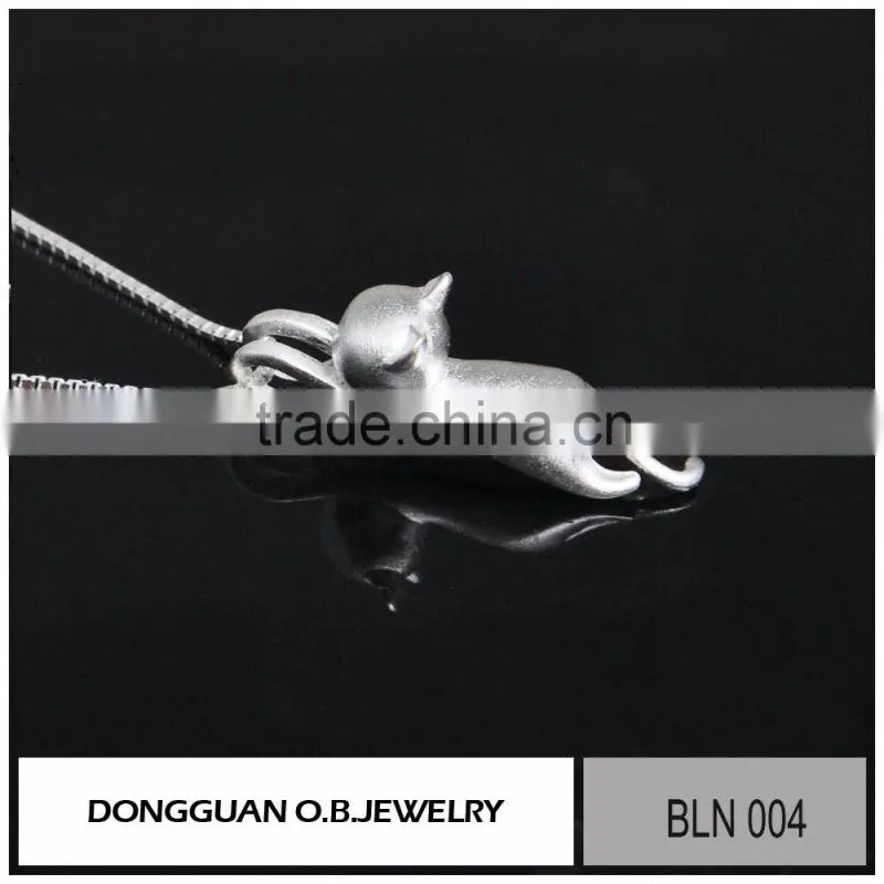 18K gold chain necklace designs fashion silver animal necklace