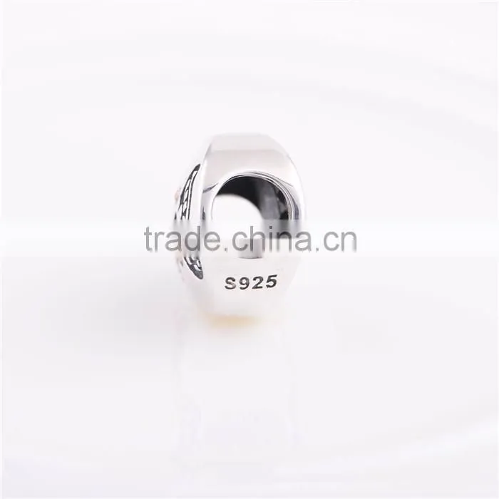 2016 Butterly Custom Design S925 Silver Charm Bracelet