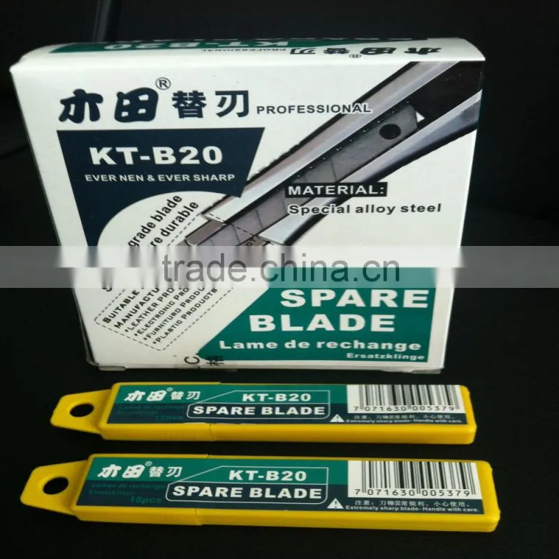 9 mm 18mm Cutter Spare Blade for Utility Knife