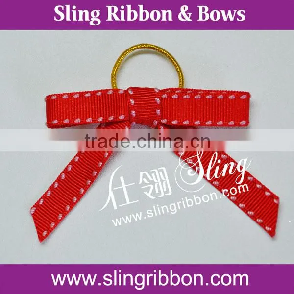 Wholesale Printed grosgrain ribbon bows