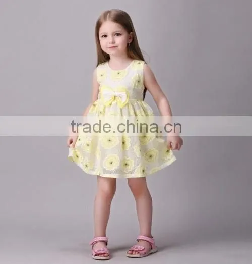 2016 summer flower embroidered baby kids clothes girls dresses wholesale kids fashion dresses pictures